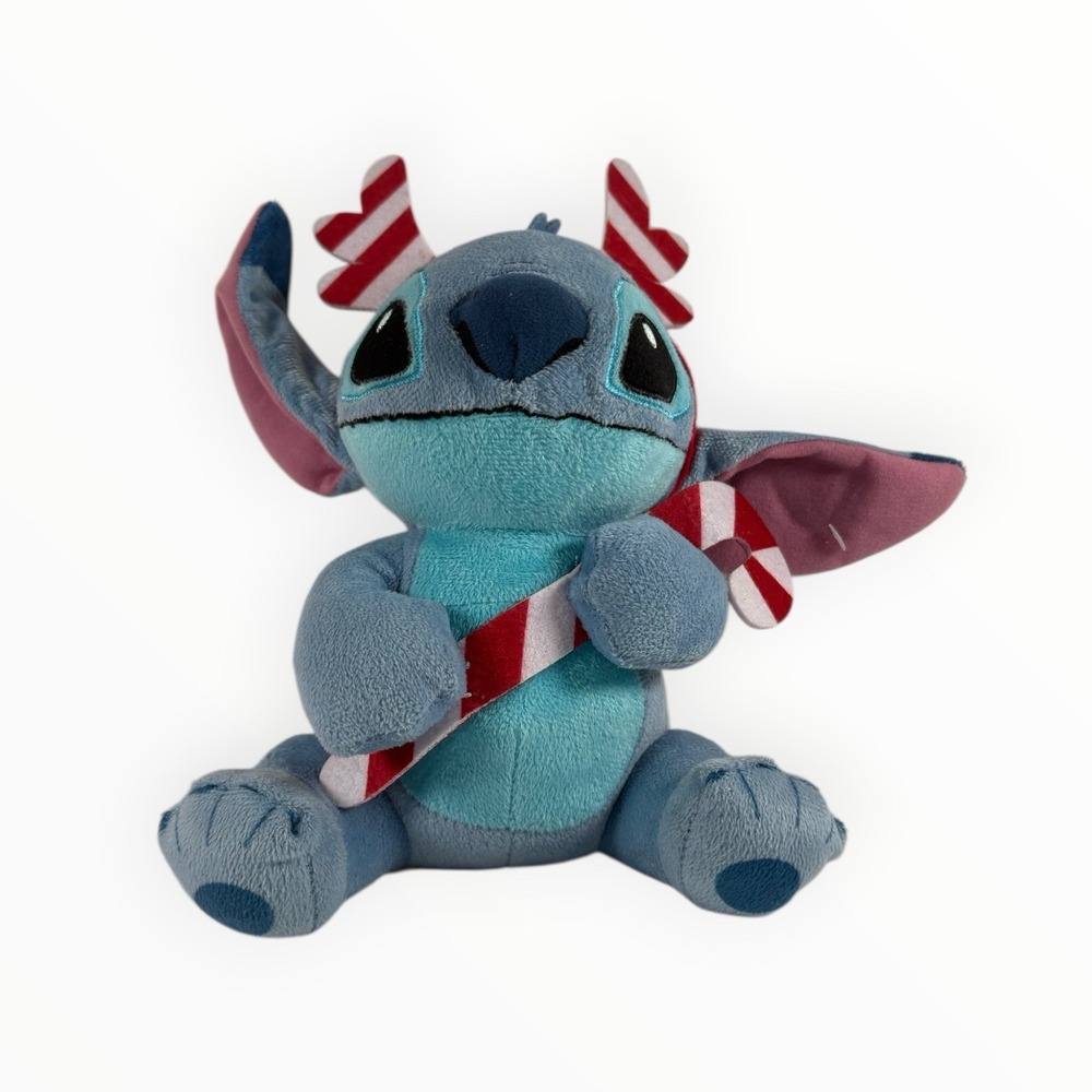 2023 Disney STITCH with CANDY CANE Holiday Christmas Plush With Tag